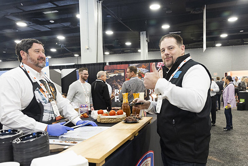 Booth at Annual Meat Conference