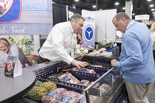 Booth at Annual Meat Conference
