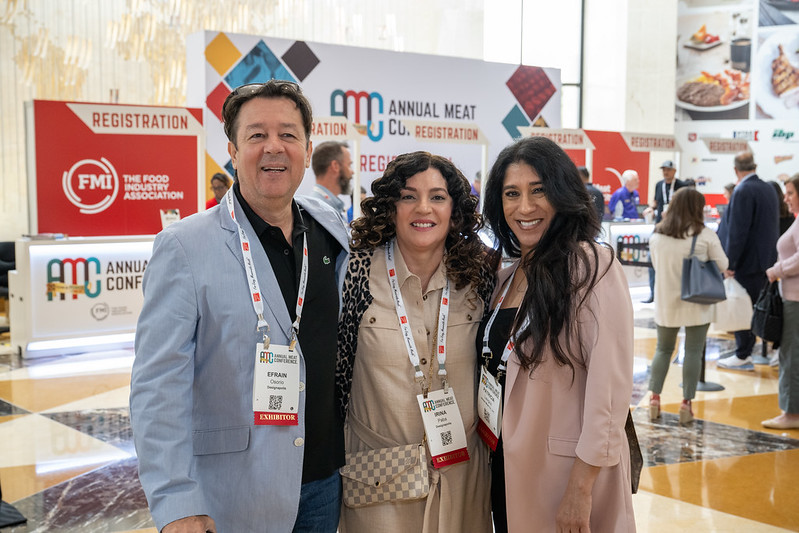 Attendees posing for picture at Annual Meat Conference