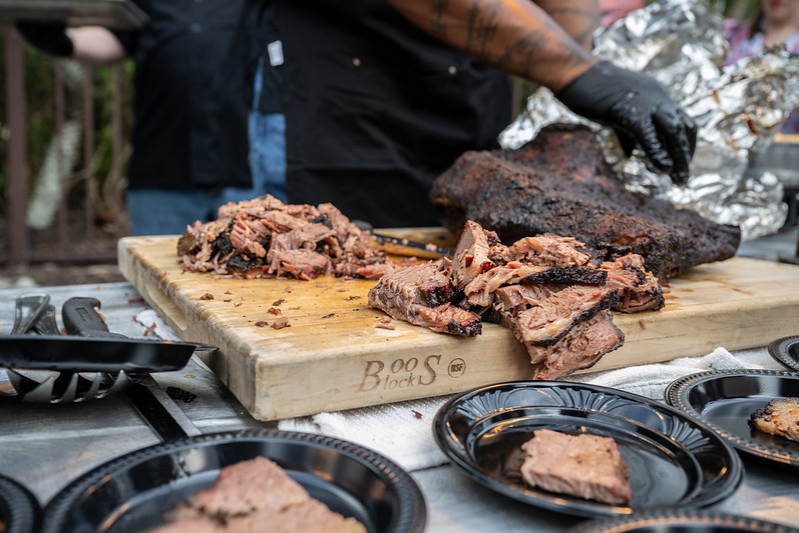 Meat on a cutting board